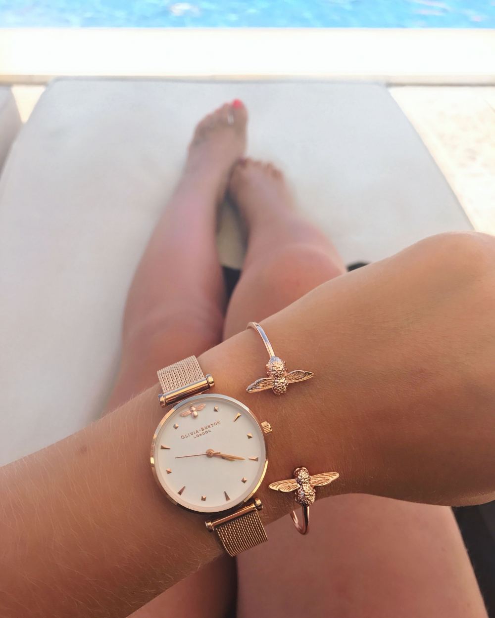 Olivia burton queen bee watch on sale